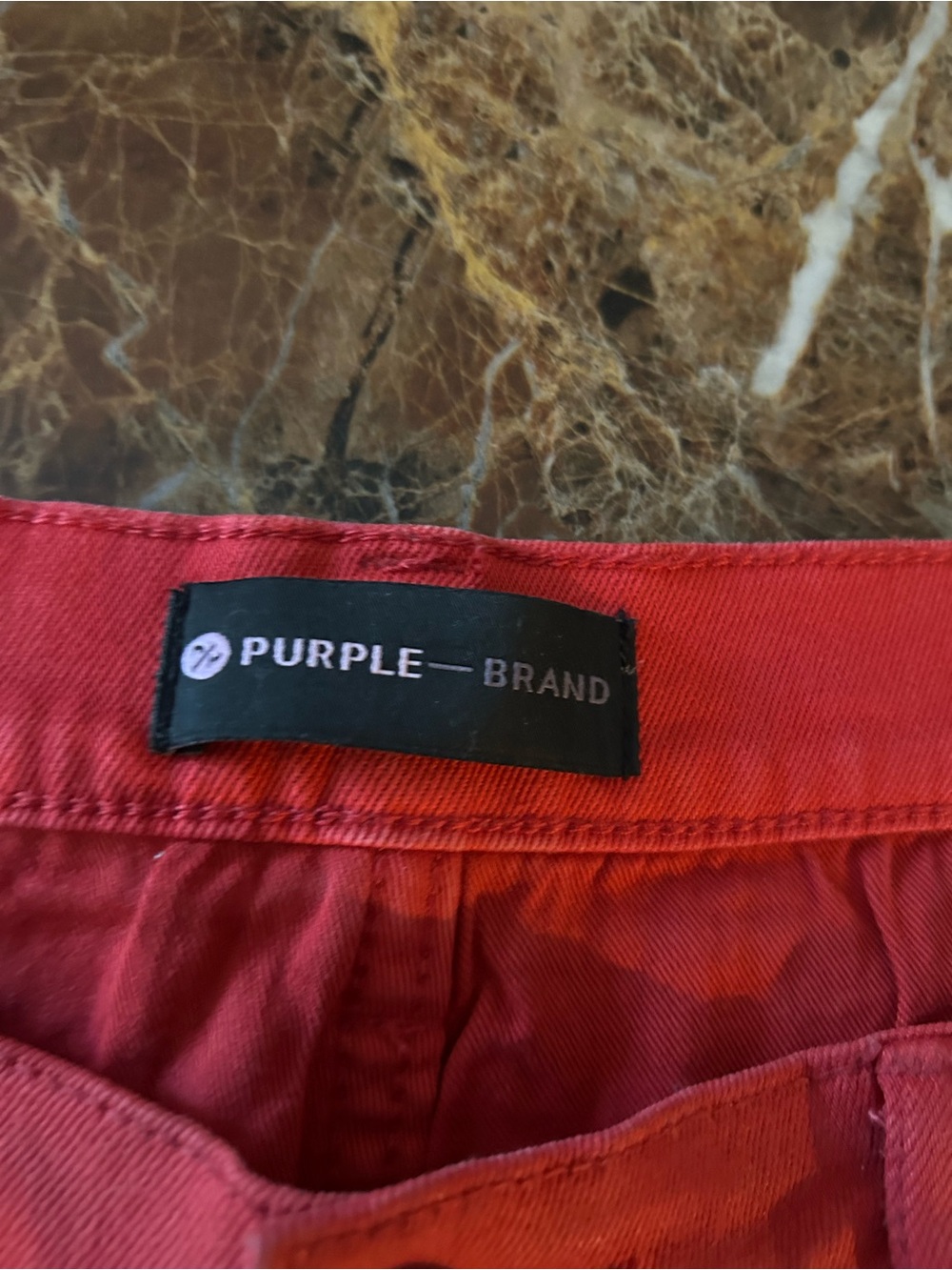 Purple Brand Red Ripped pants - Picture 9 of 10